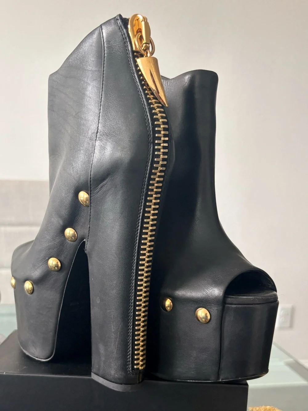 Giuseppe Zanotti Platform Ankle Boots